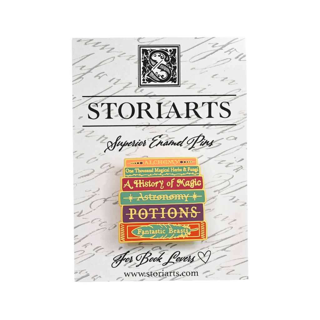Magic Books Enamel Pin