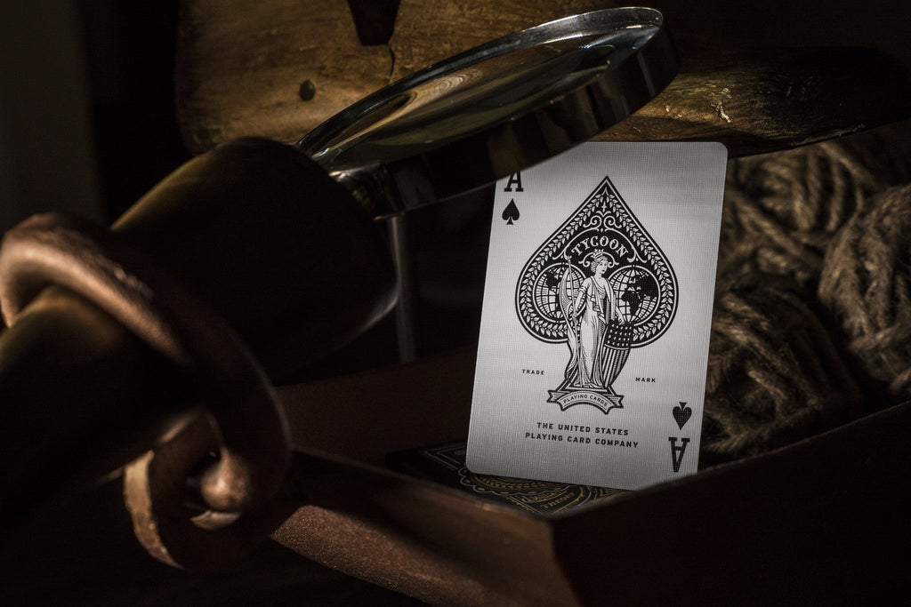 Black Tycoon Playing Cards