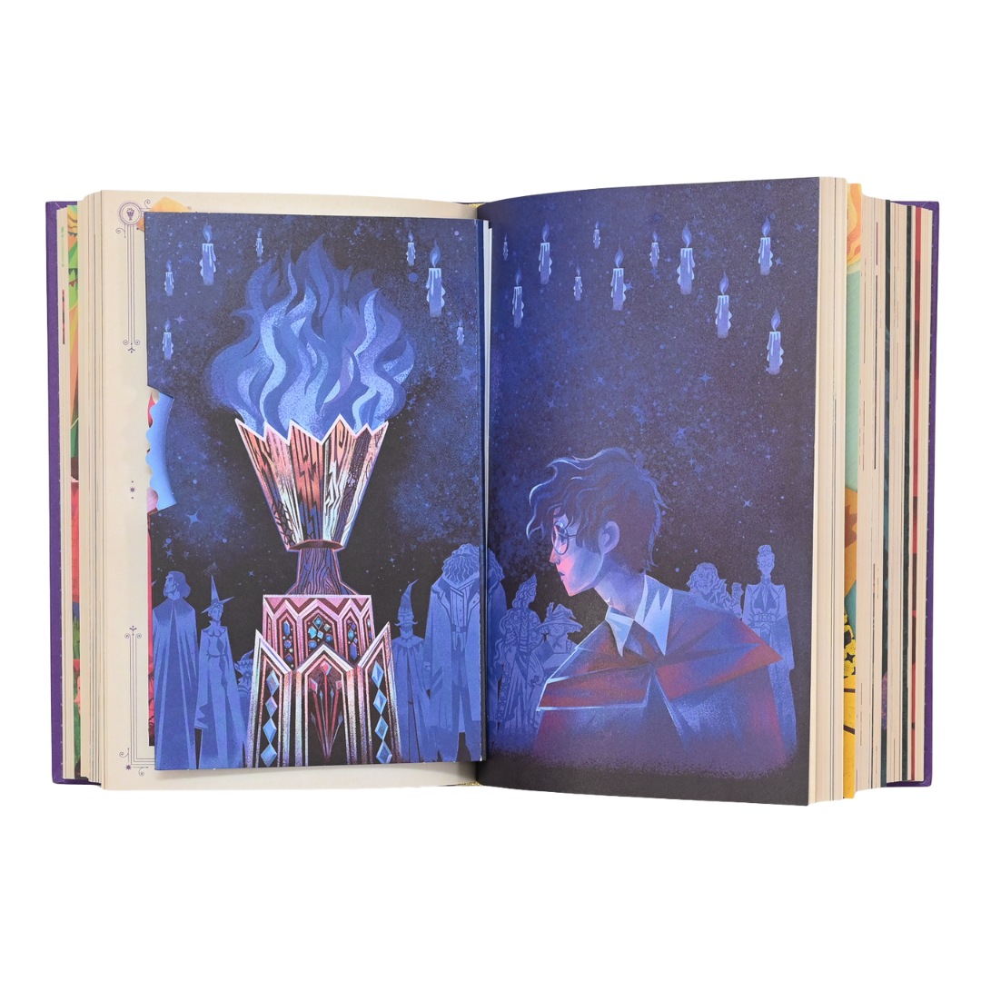 Harry Potter and the Goblet of Fire (Illustrated with Interactive Elements)