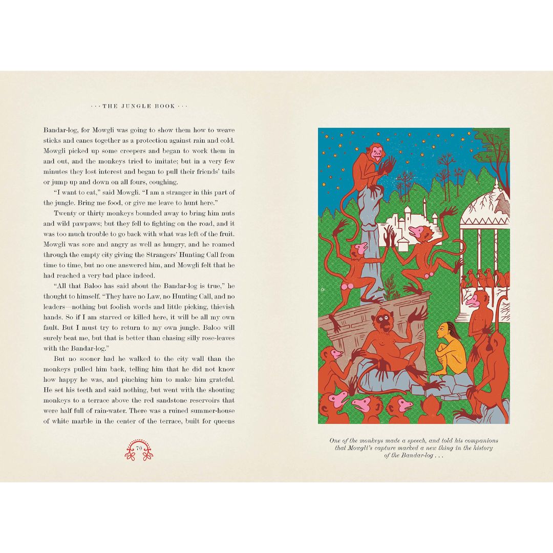 The Jungle Book (Illustrated with Interactive Elements)