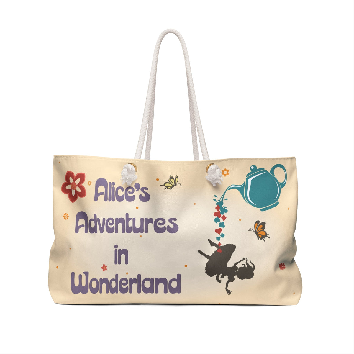 Alice in Wonderland Weekender Bag