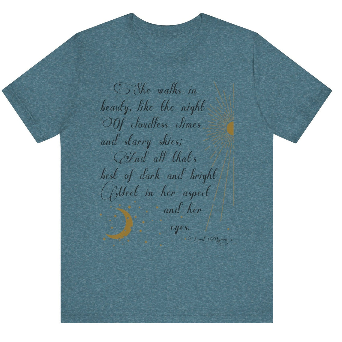 She Walks in Beauty Unisex Tee