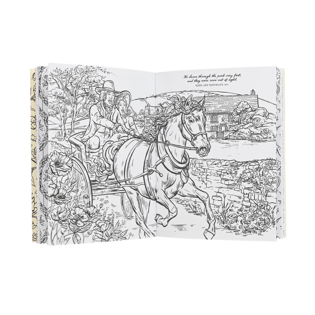 Color Me Jane: A Jane Austen Coloring Book