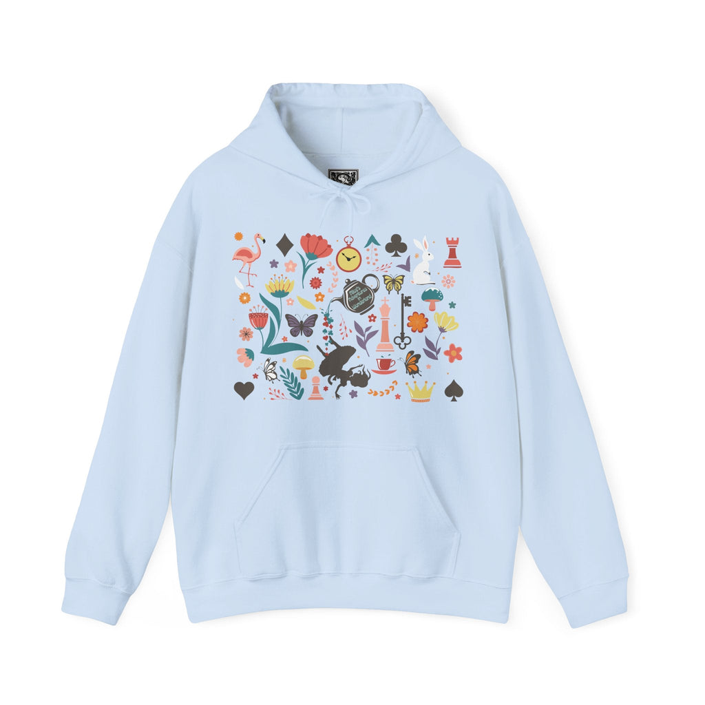 Alice in Wonderland Collage Hoodie