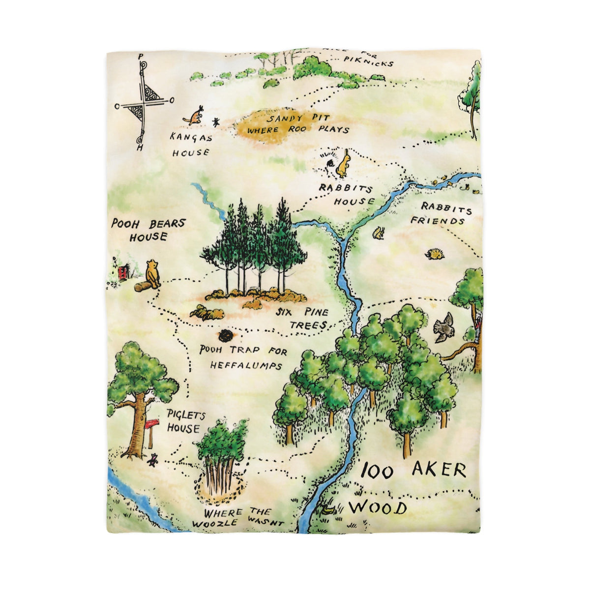 Winnie-the-Pooh Duvet Cover