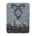 The Mortal Instruments Sherpa Fleece Book Blanket