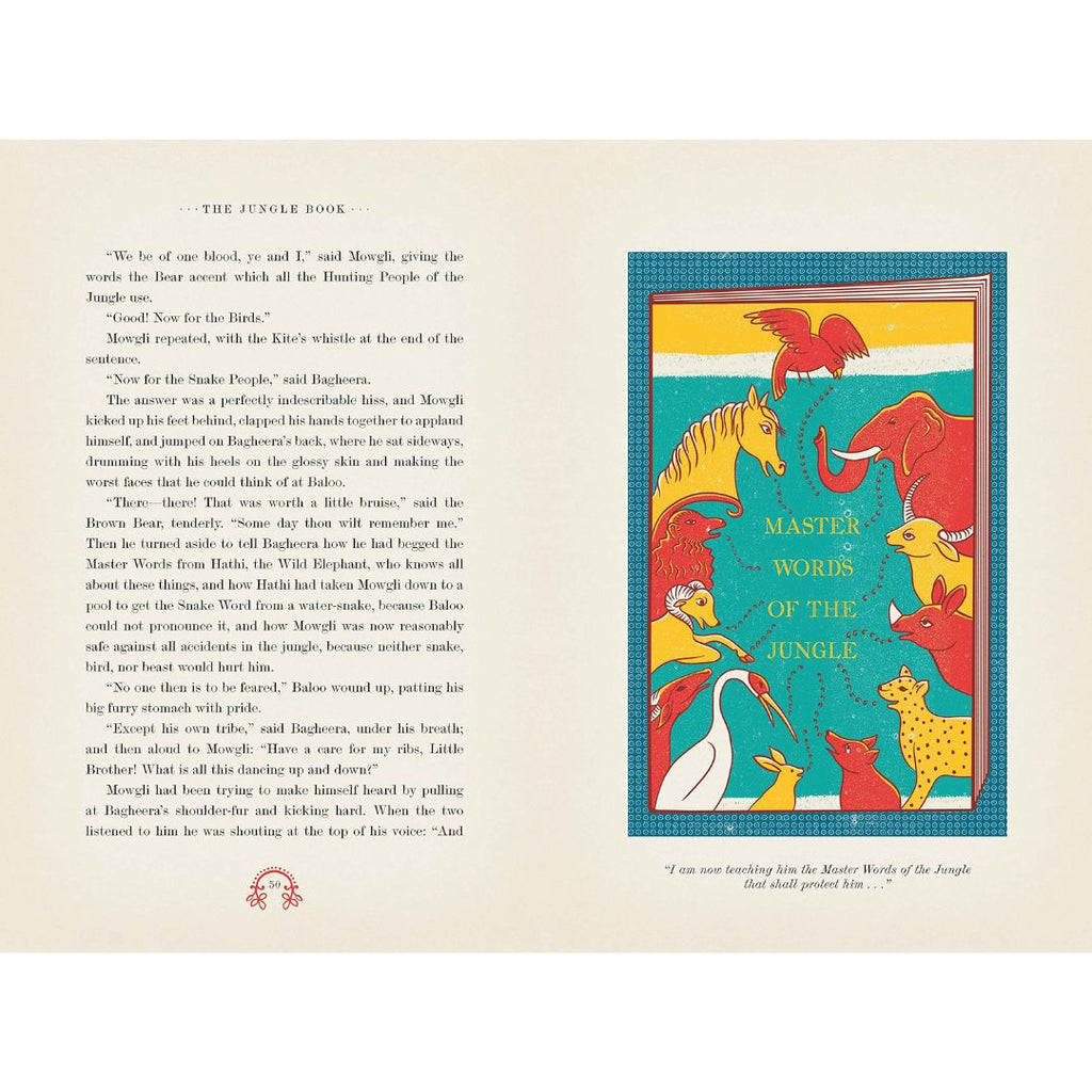 The Jungle Book (Illustrated with Interactive Elements)