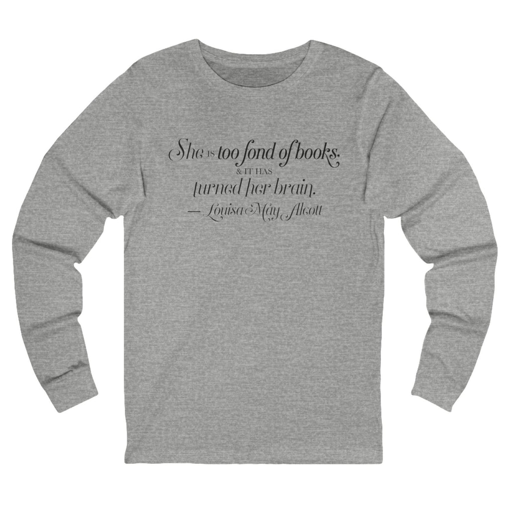 Louisa May Alcott Long Sleeve Unisex Tee