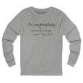 Louisa May Alcott Long Sleeve Unisex Tee