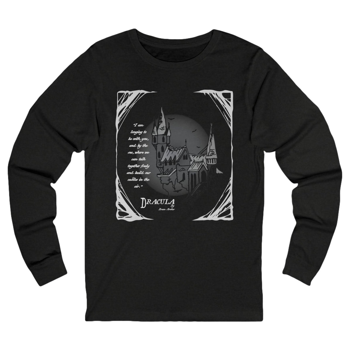 Dracula's Castle Long Sleeve Unisex Tee