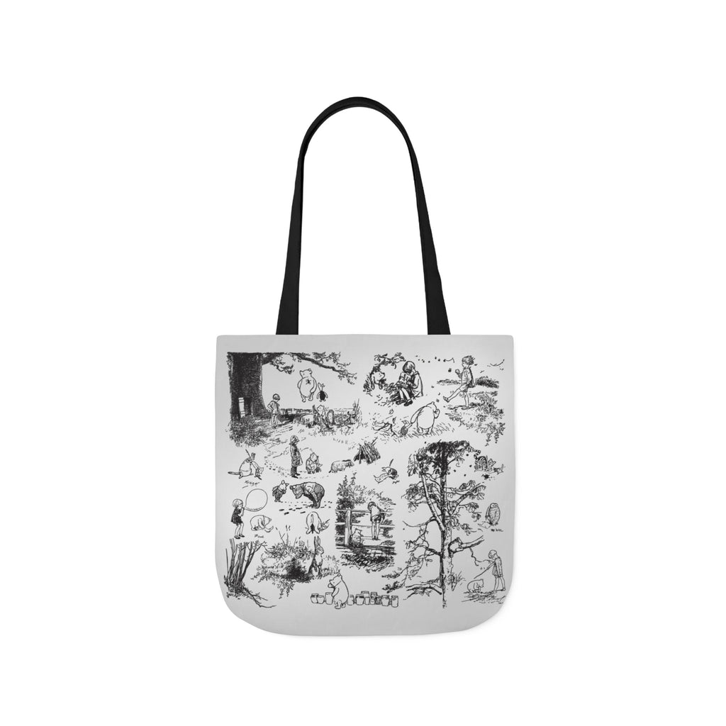 Winnie-the-Pooh Toile Tote Bag