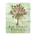 The Secret Garden Sherpa Fleece Book Blanket