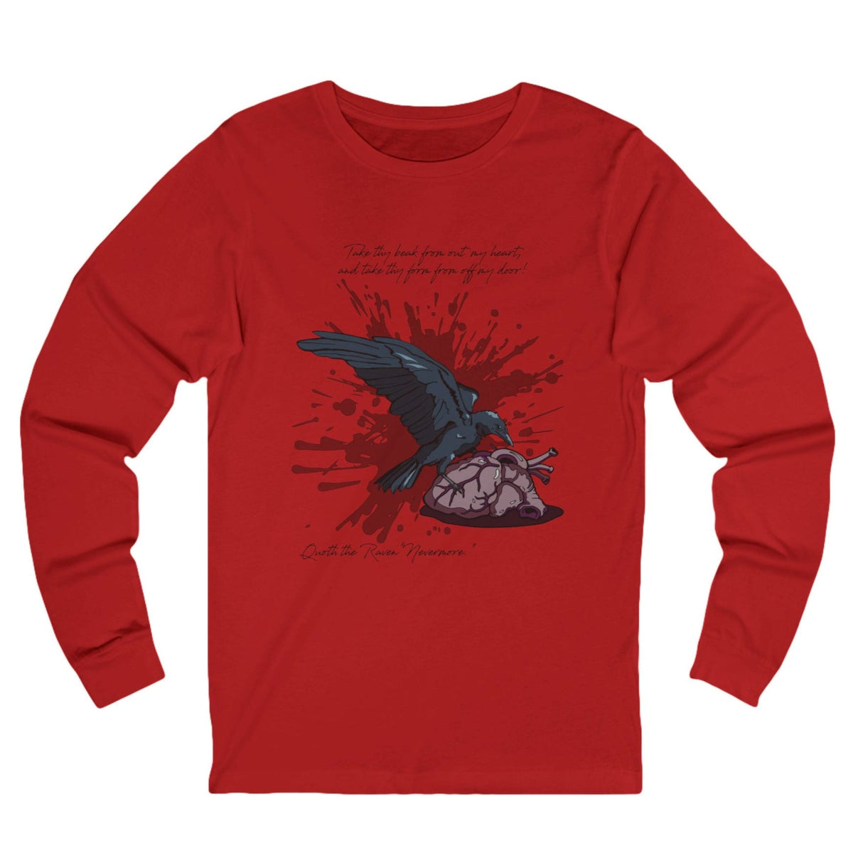 The Raven Long Sleeve Unisex Tee