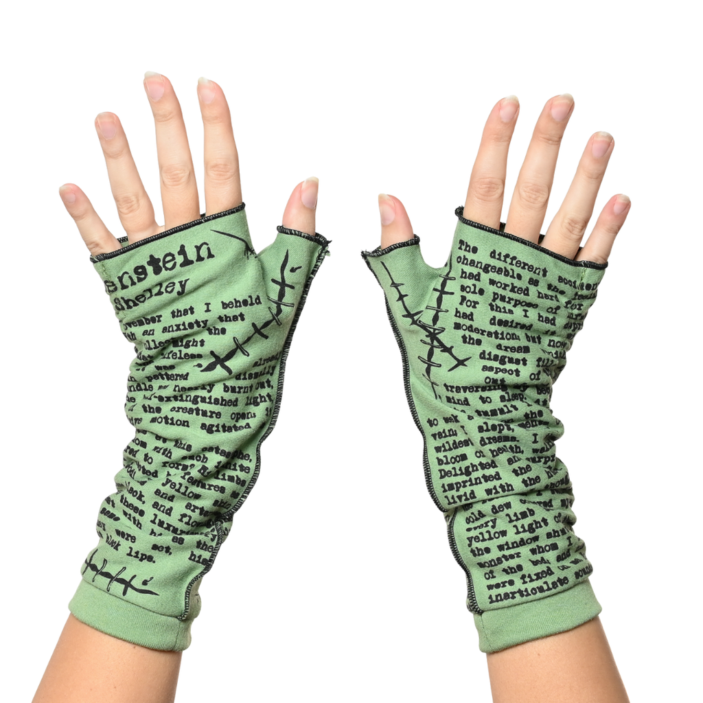 Frankenstein Writing Gloves