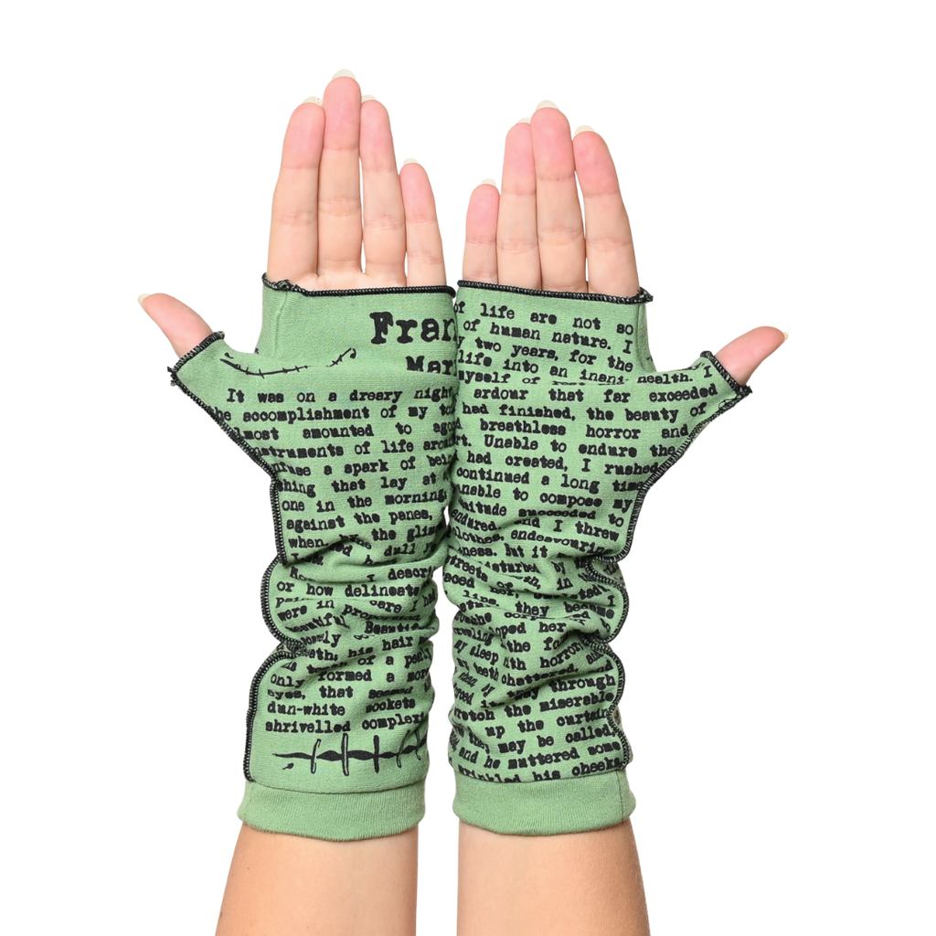 Frankenstein Writing Gloves