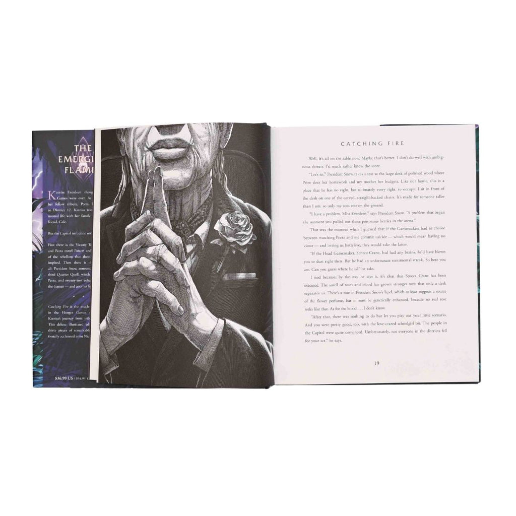 Catching Fire Illustrated Edition