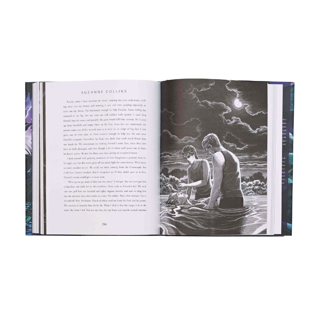 The Hunger Games Illustrated Book Set