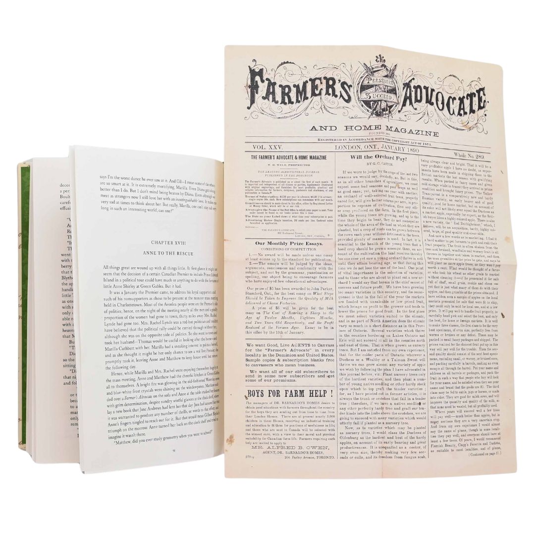 Anne of Green Gables - With Letters from the Characters' Correspondence