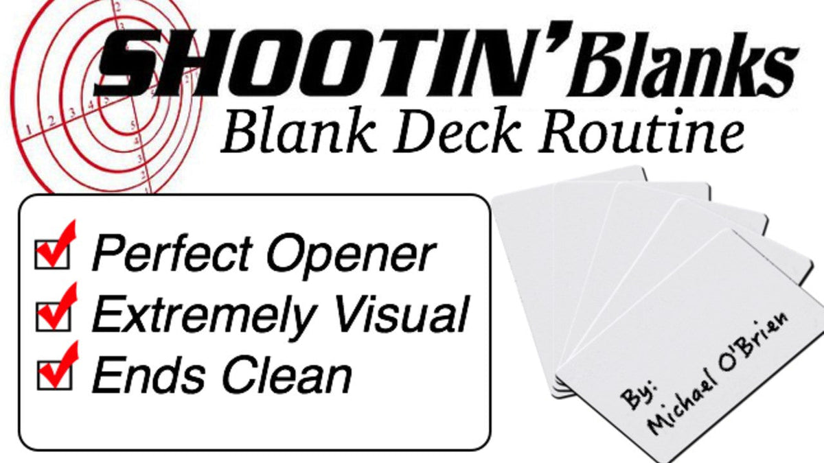 Shootin' Blanks by Michael O'Brien