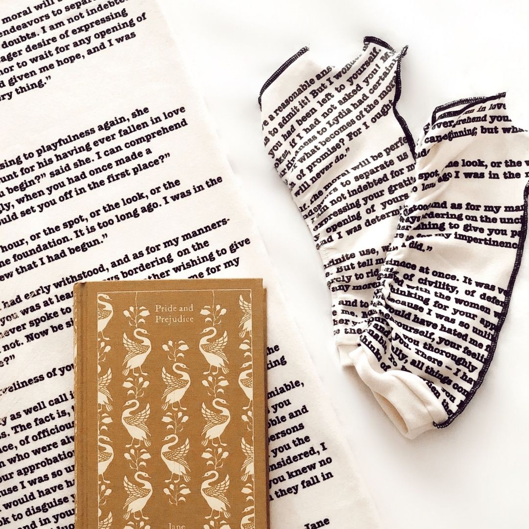 Pride and Prejudice Writing Gloves