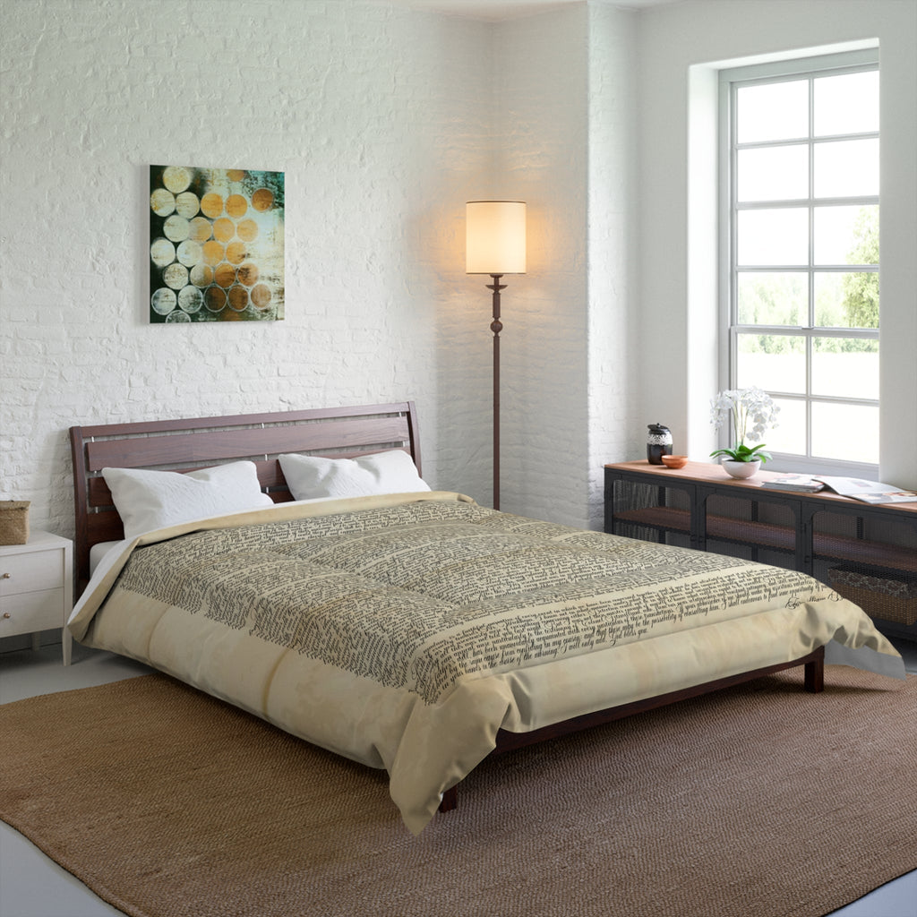 Mr. Darcy's Letter Comforter