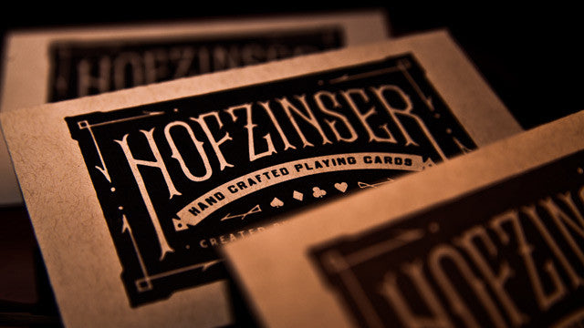 Hofzinser See-Thru Playing Cards