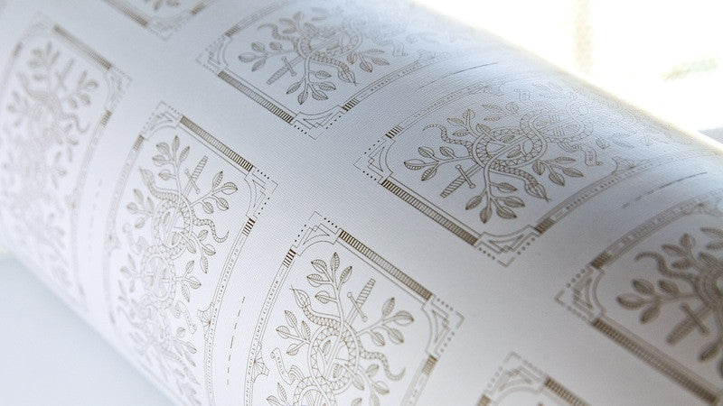 White Monarchs Uncut Sheet