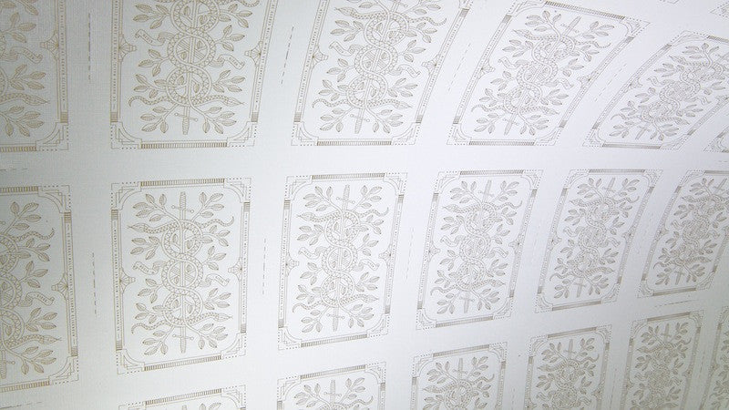 White Monarchs Uncut Sheet