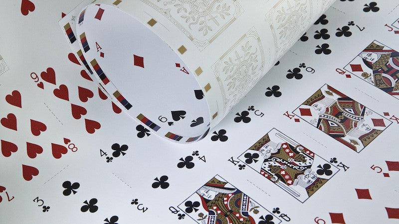 White Monarchs Uncut Sheet