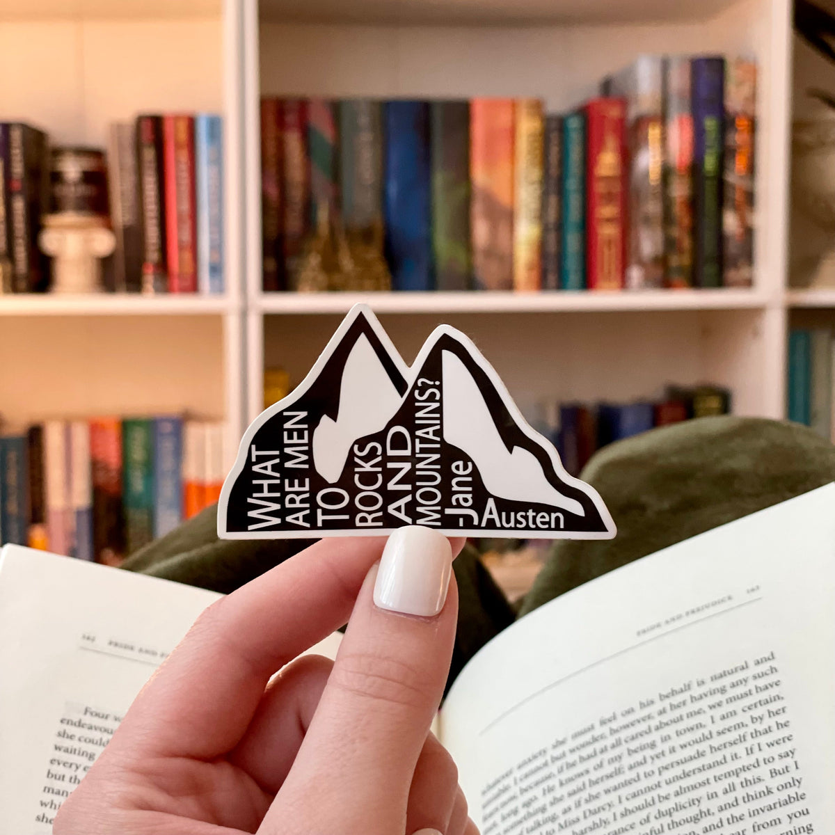 Rocks and Mountains Sticker