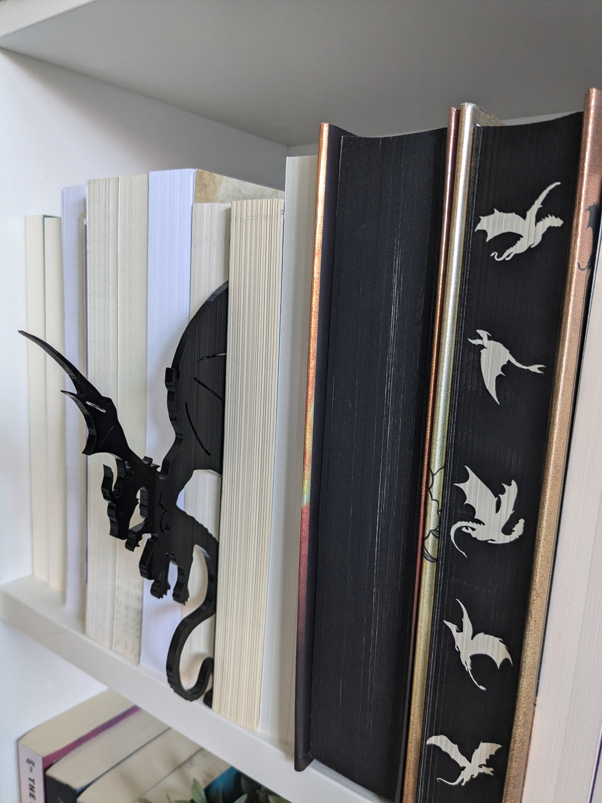 Genre Bookshelf Silhouette Set