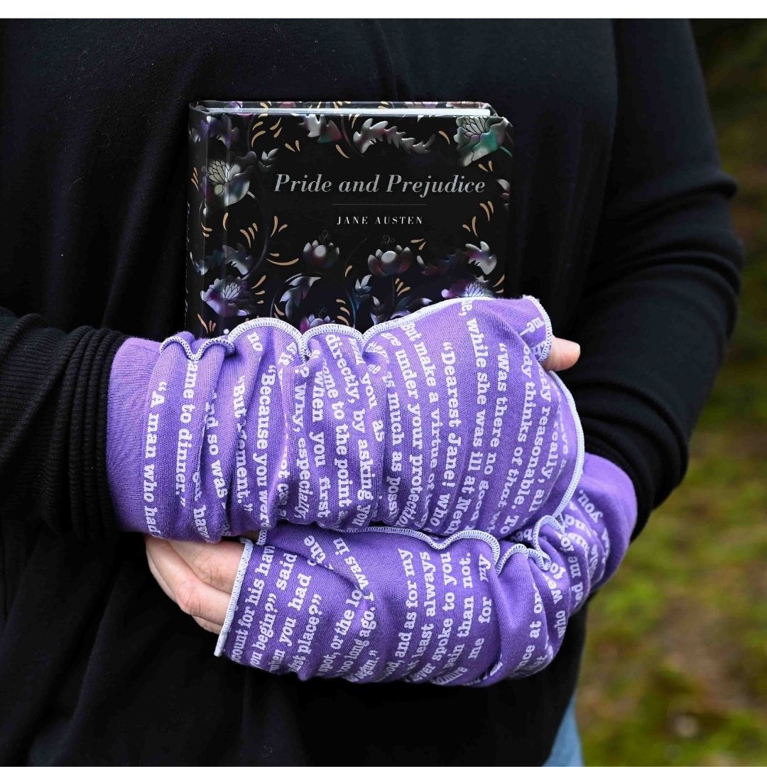 Pride and Prejudice Writing Gloves