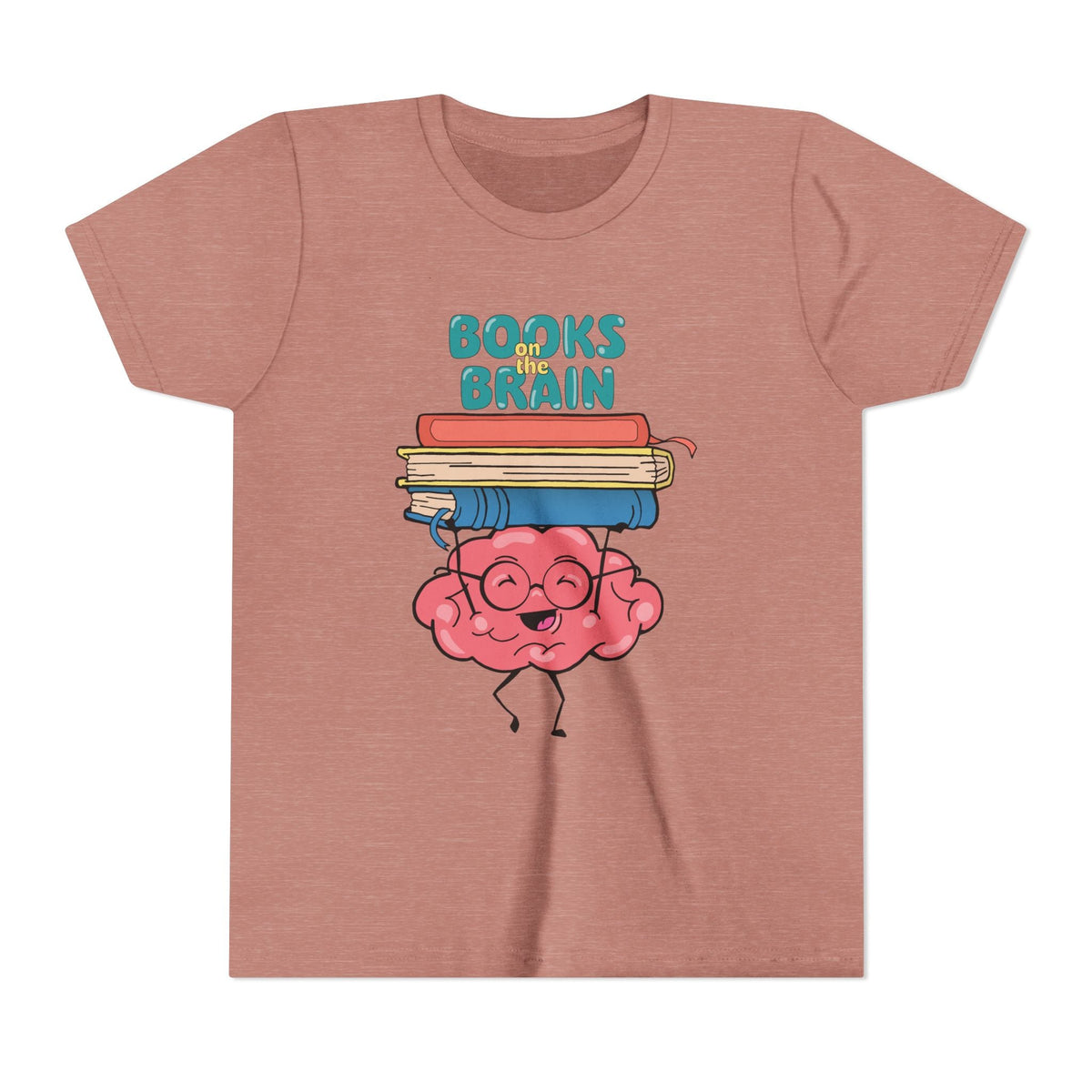 Books on the Brain Kid's Tee