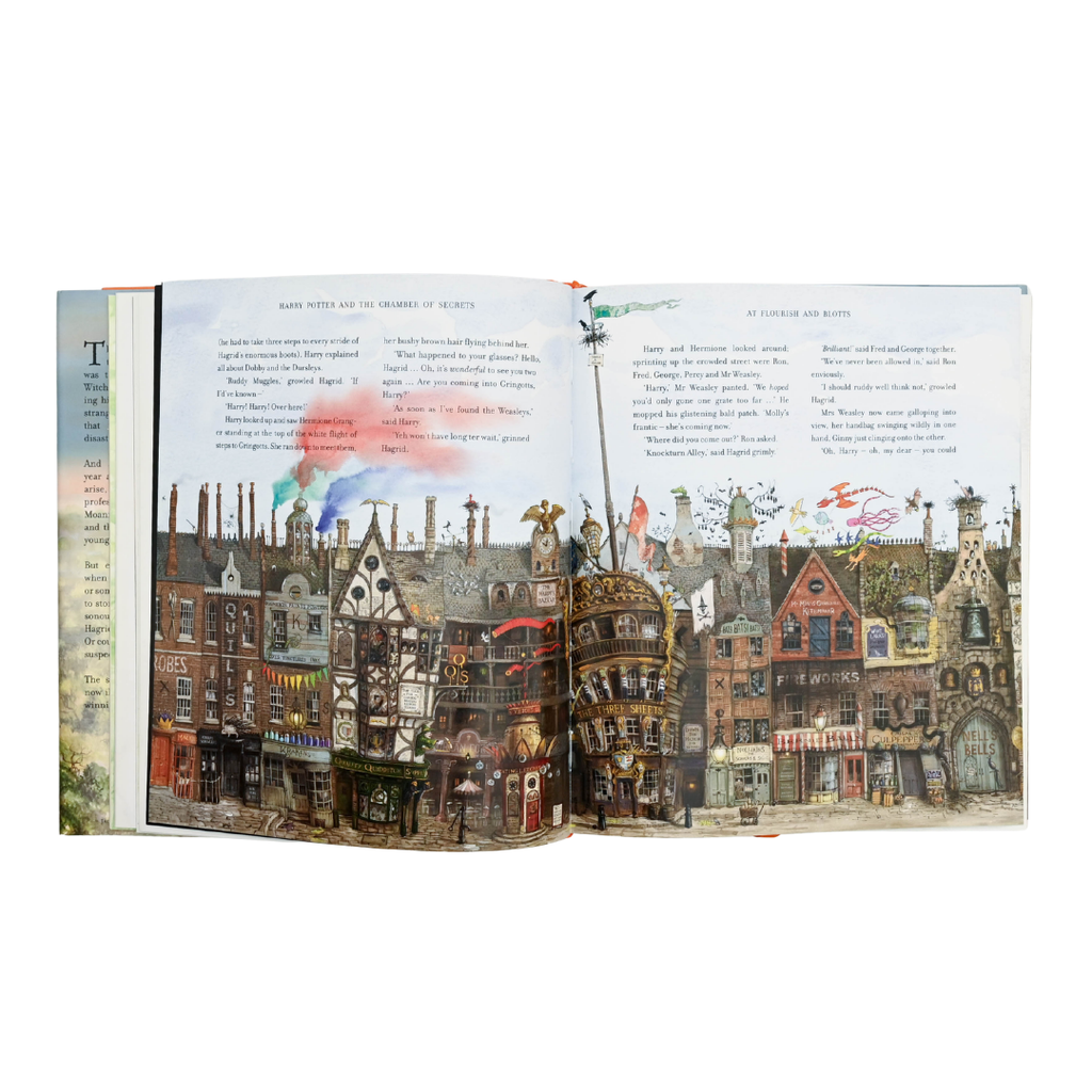 Harry Potter and the Chamber of Secrets (The Illustrated Edition)