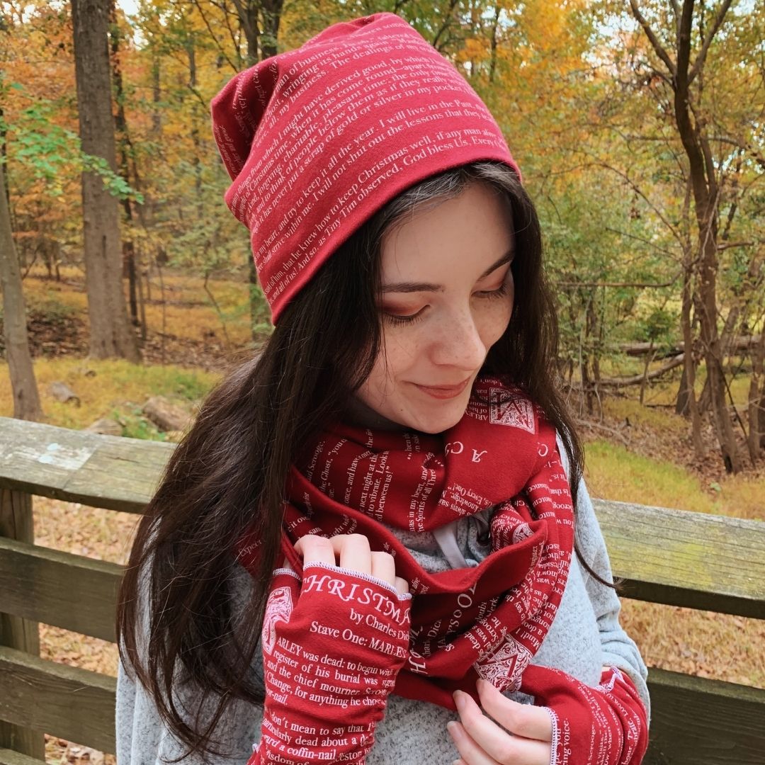 A Christmas Carol Book Beanie