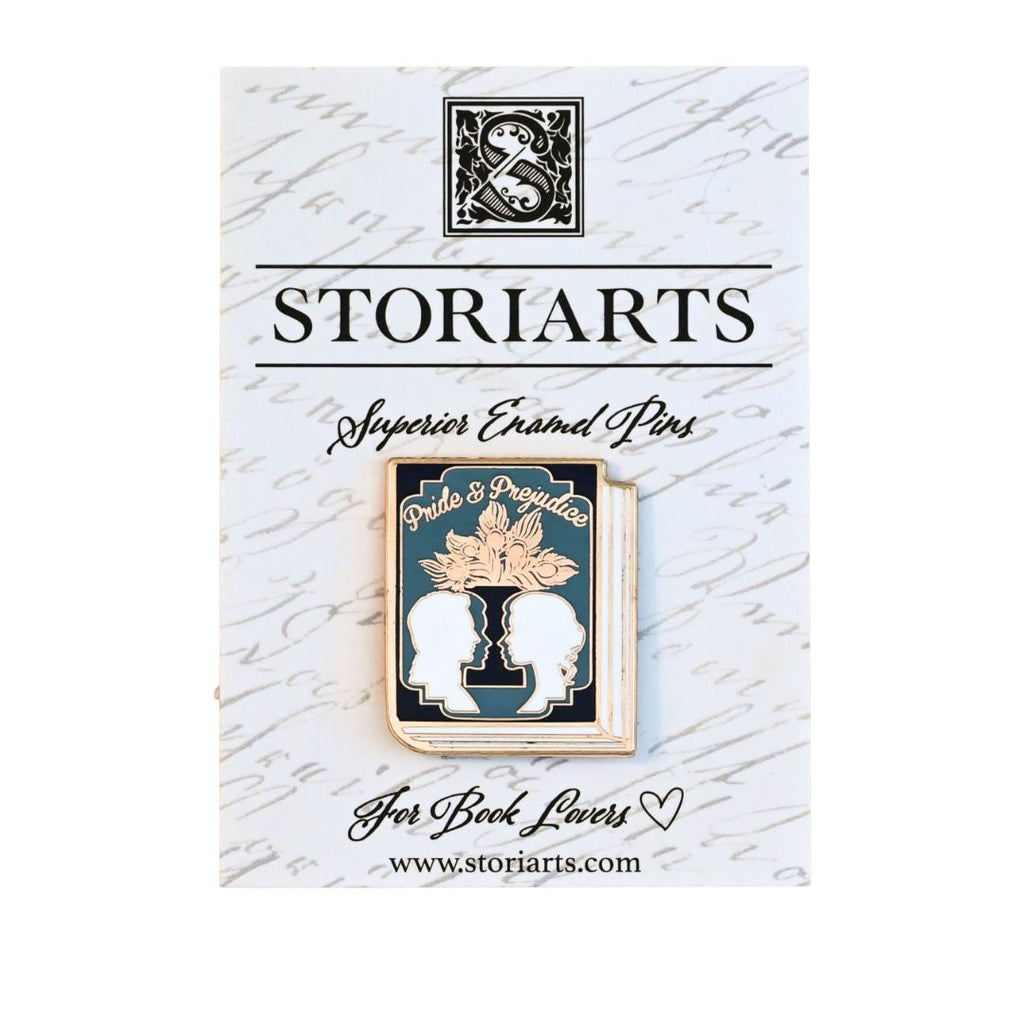 Books Enamel Pin Set