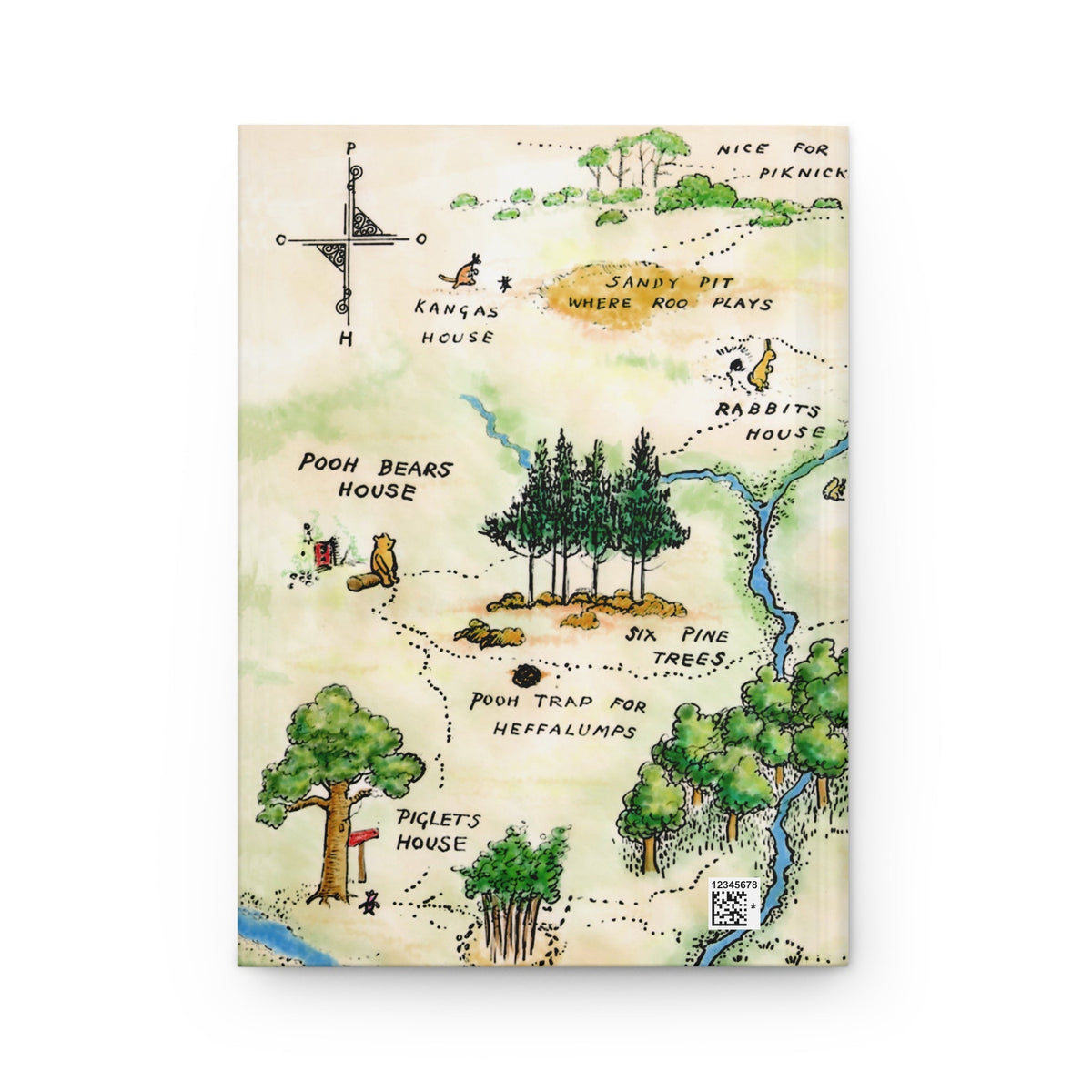 100 Acre Wood Hardcover Notebook