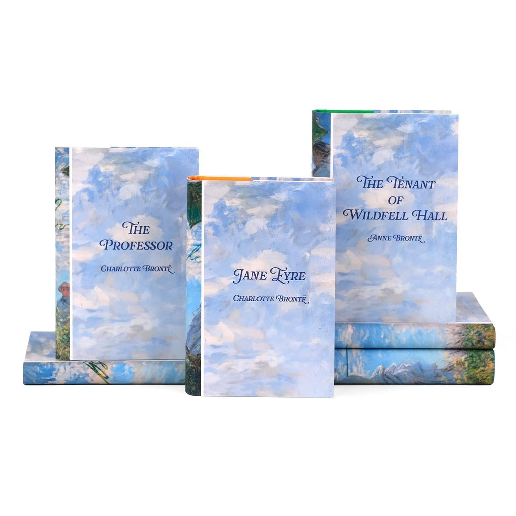 Brontë Sisters Book Set - Monet Impressionist Painting