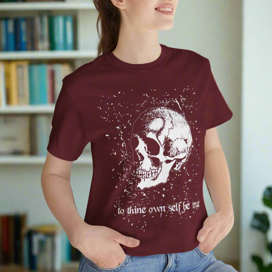 Hamlet Skull Unisex Tee