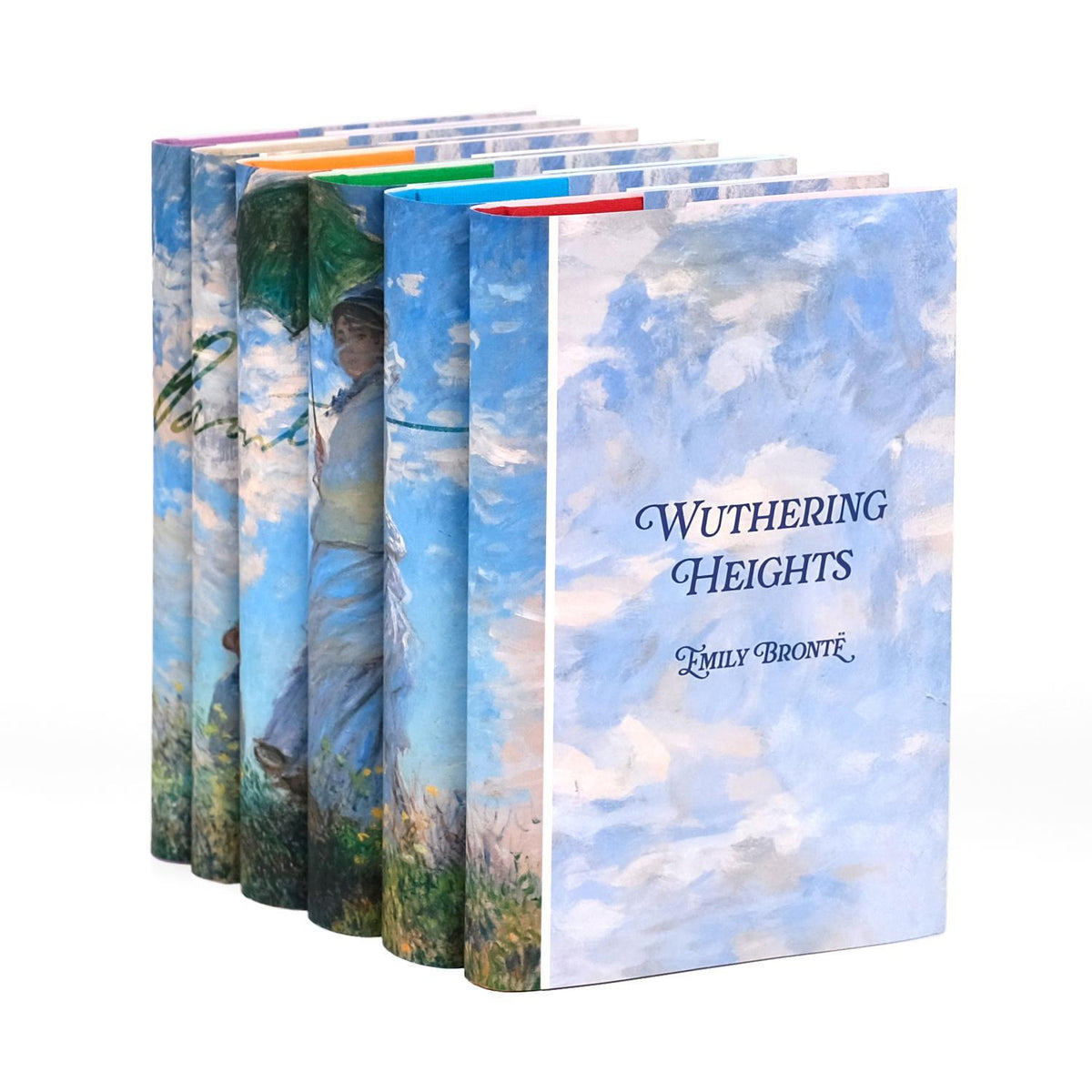 Brontë Sisters Book Set - Monet Impressionist Painting