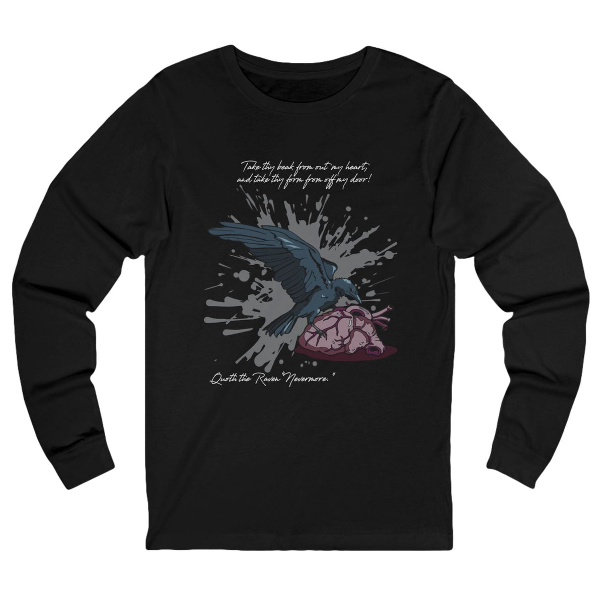 The Raven Long Sleeve Unisex Tee