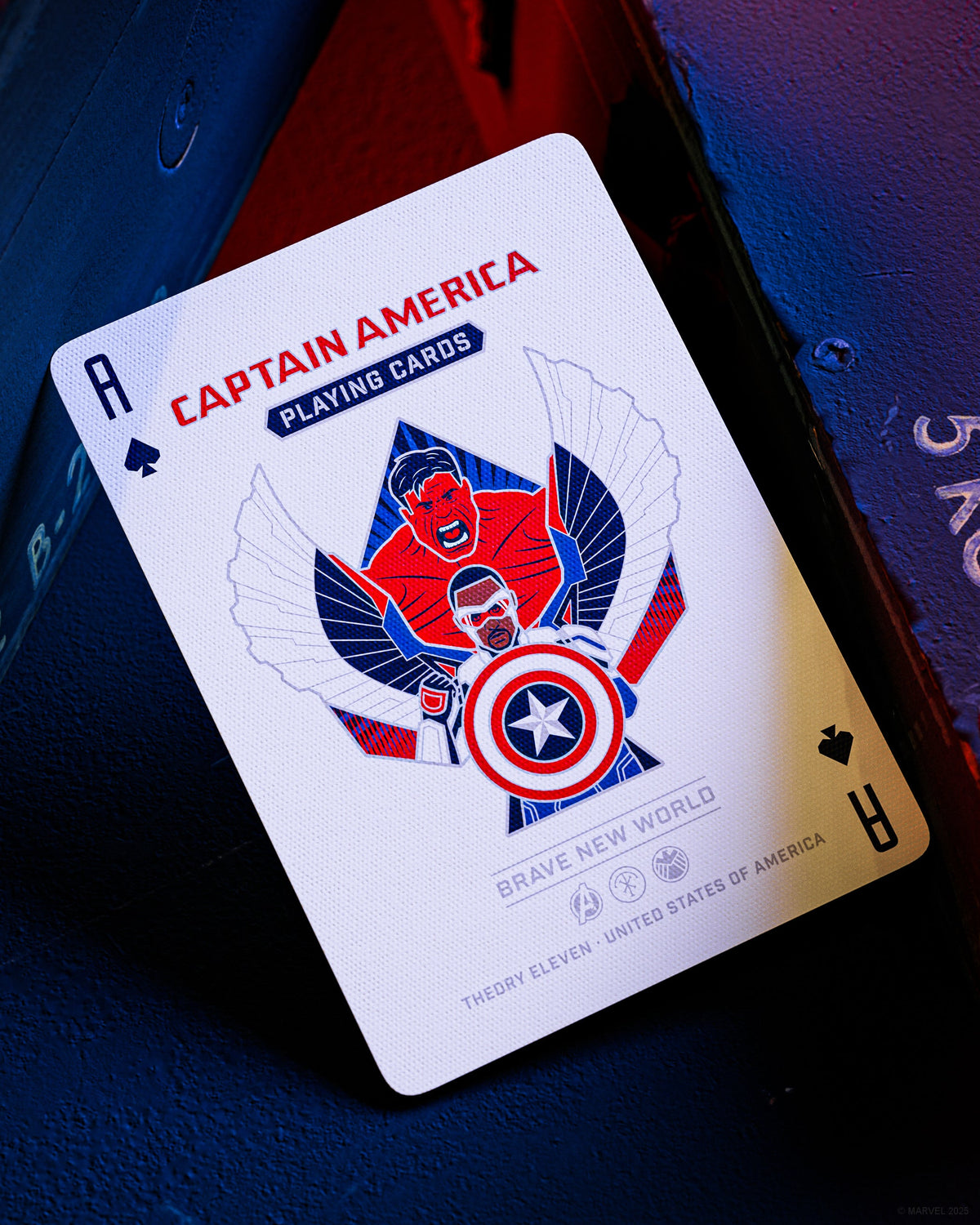 Captain America Playing Cards