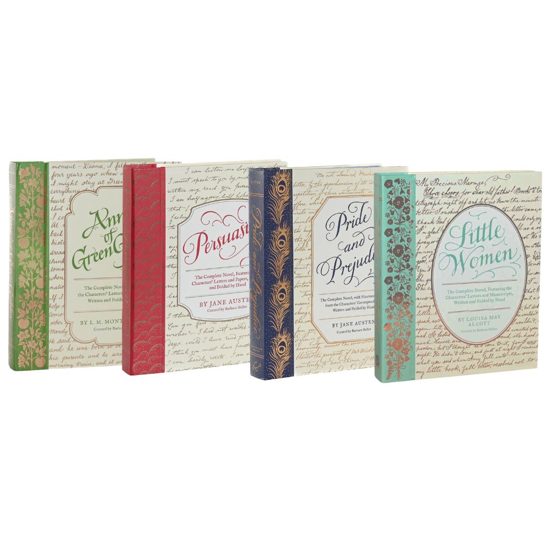 Handwritten Classics Book Set - With Letters from the Characters' Correspondence
