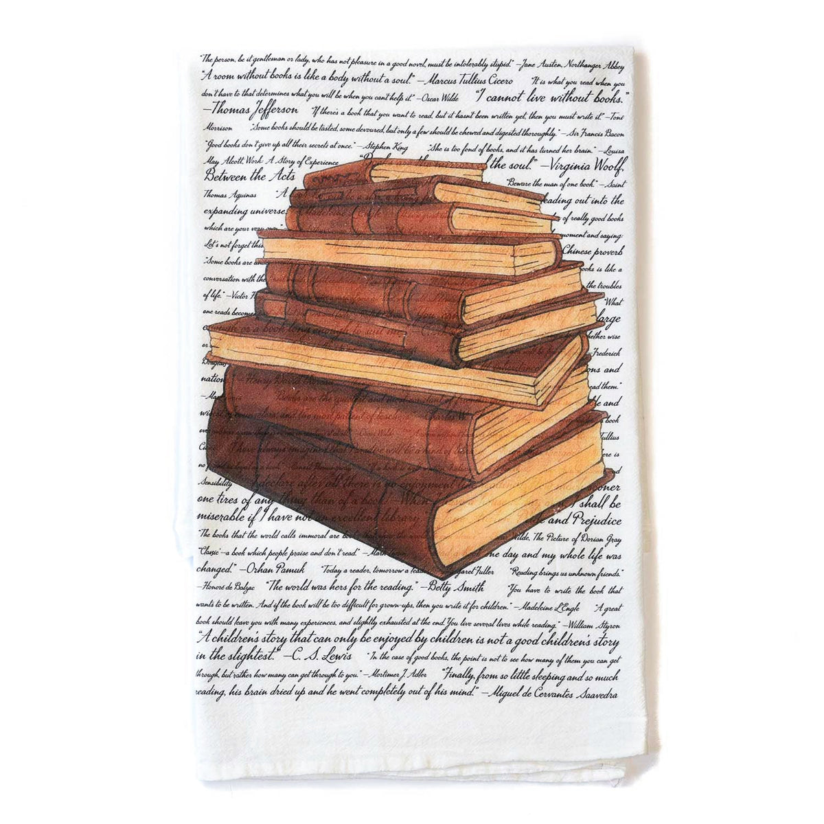 Commit to Lit Tea Towel