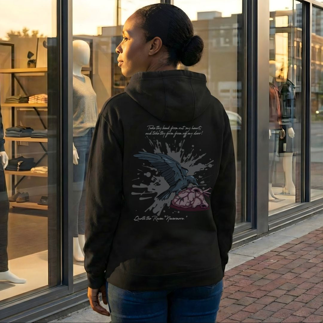 The Raven Full Zip Hoodie