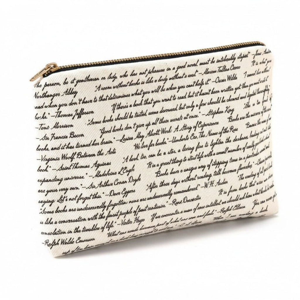 Commit to Lit Book Pouch