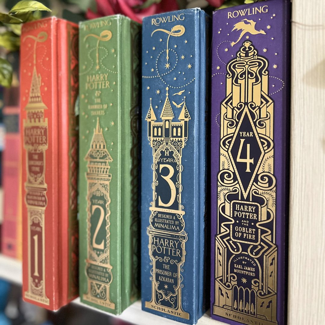 Harry Potter Book Set (Illustrated with Interactive Elements)