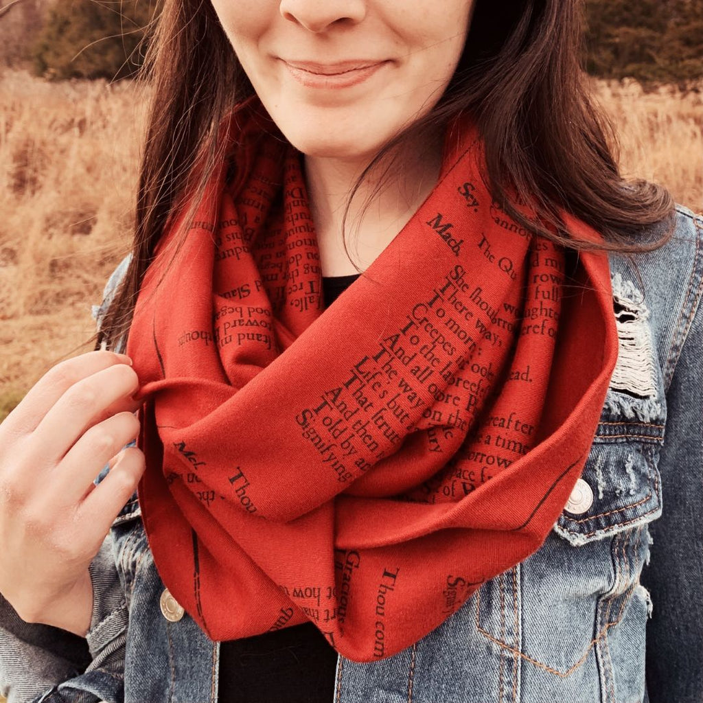 Macbeth Book Scarf
