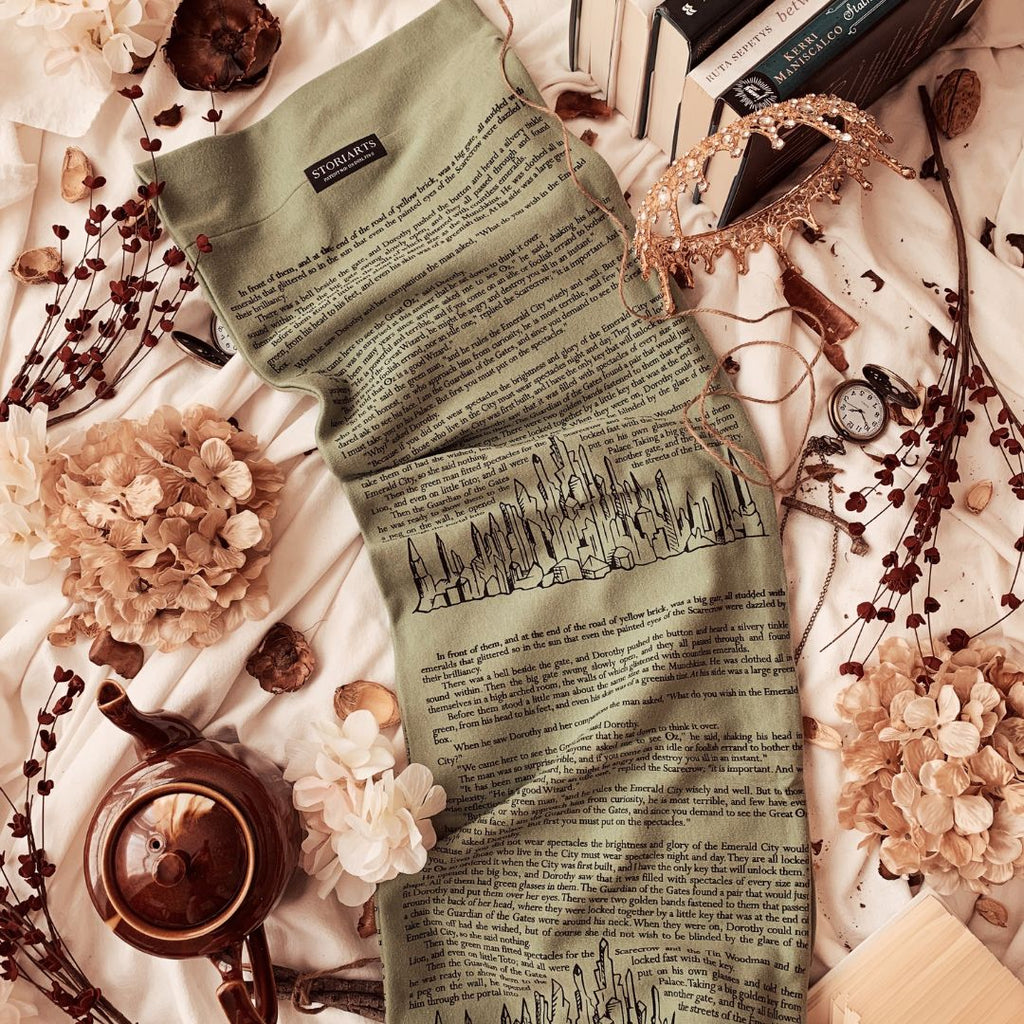 The Wonderful Wizard of Oz Book Scarf