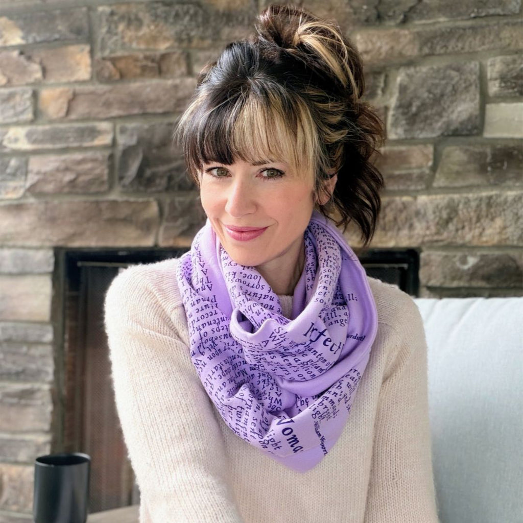 Perfect Woman Book Scarf